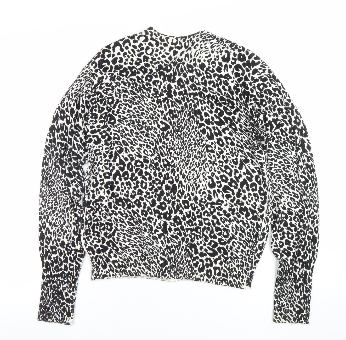 Womens UK Size 14 Marks and Spencer Black Cardigan Jumper