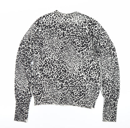 Womens UK Size 14 Marks and Spencer Black Cardigan Jumper