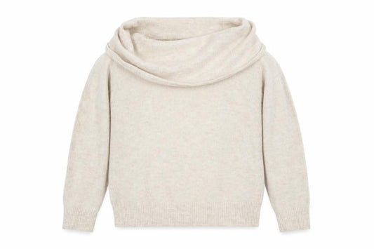 Front view of H&M Divided Beige Roll Neck Knit Jumper unisex s casual pullover