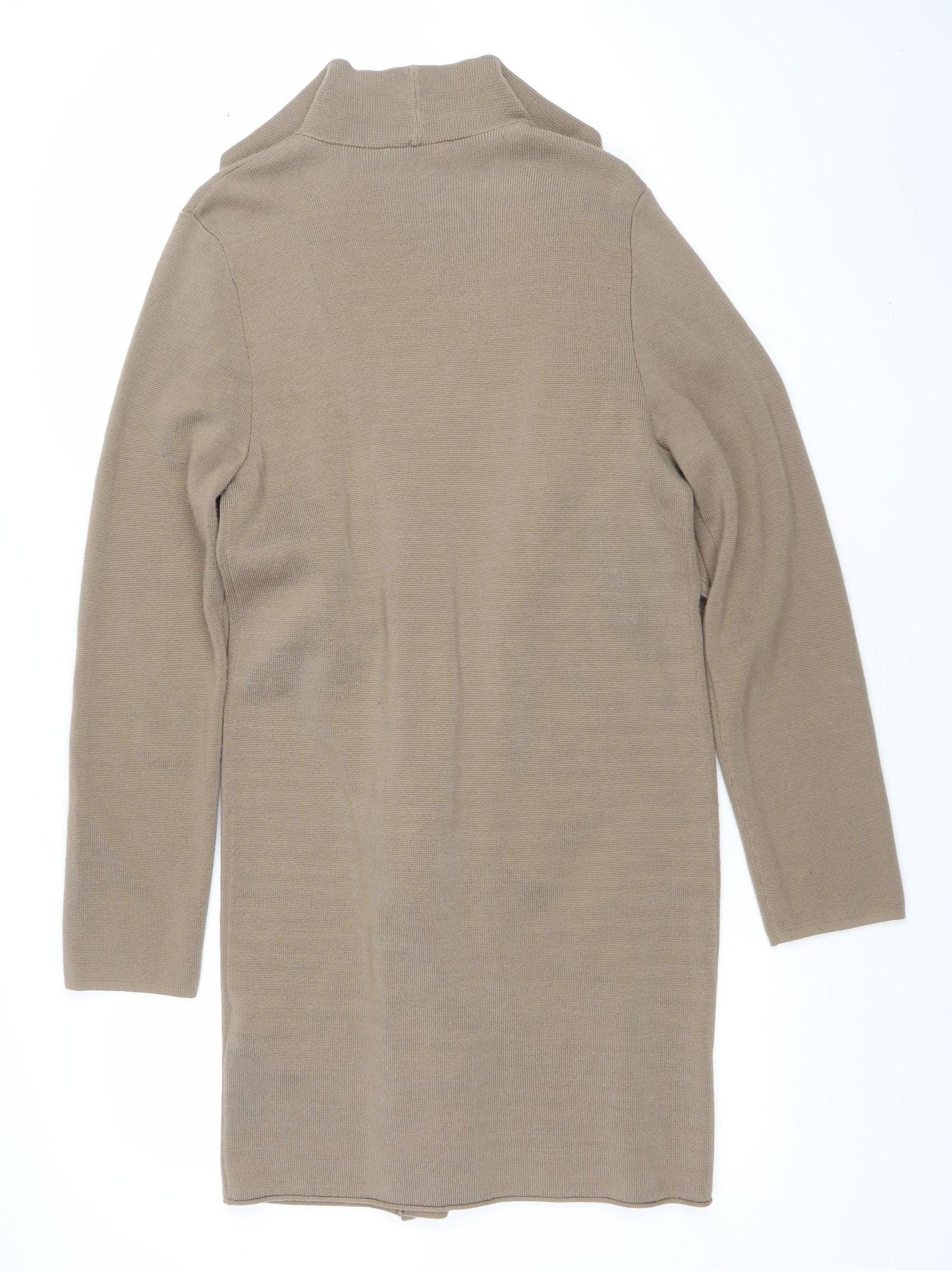 Womens UK Size 14 Marks and Spencer Beige Cardigan Jumper