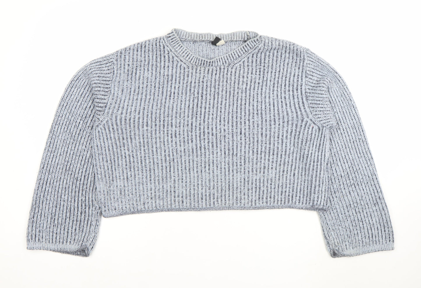Womens UK Size XS Divided Grey Pullover Jumper