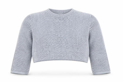 Womens UK Size XS Divided Grey Pullover Jumper