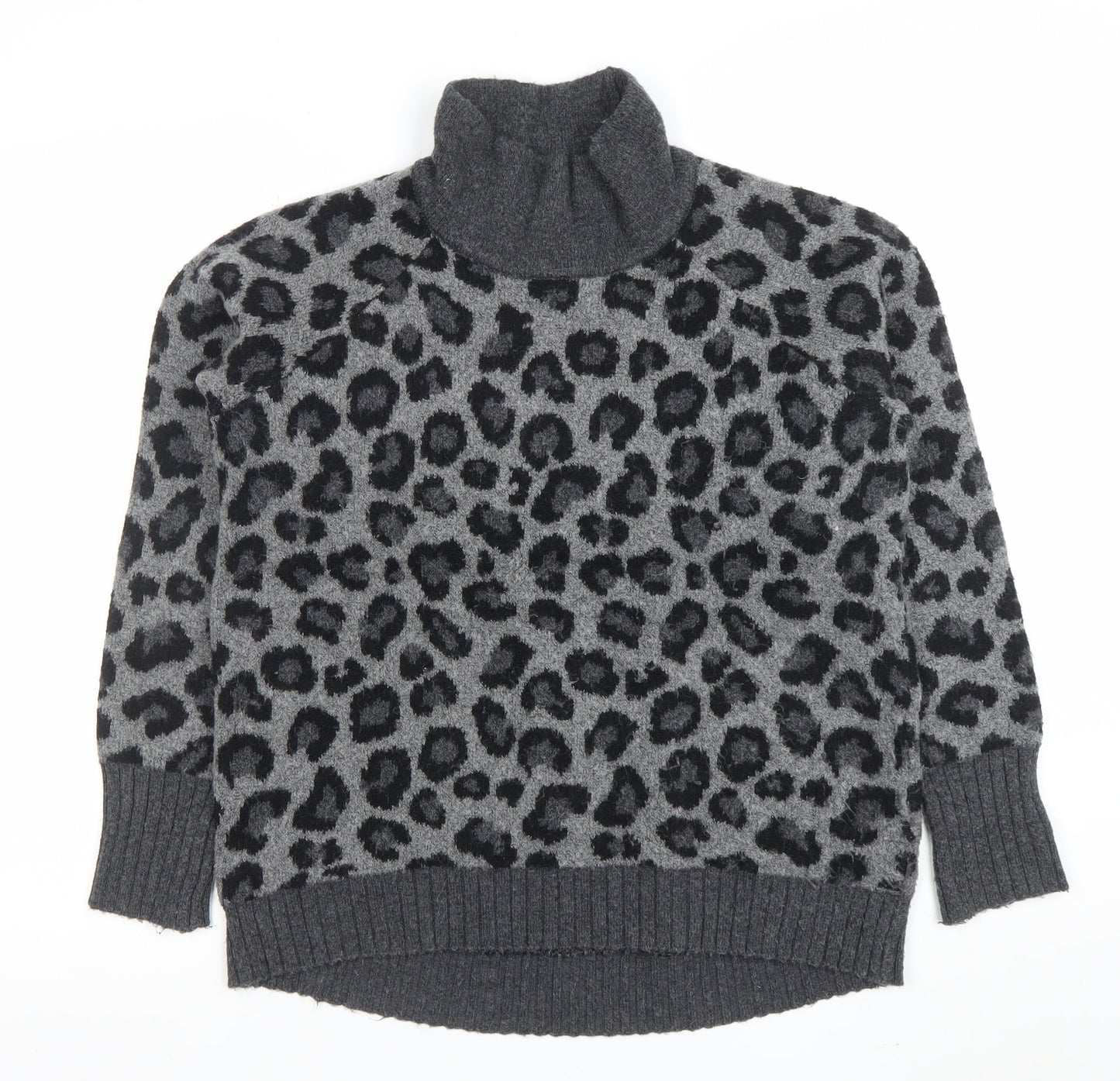 Womens UK Size L Cynthia Rowley Grey Pullover Jumper