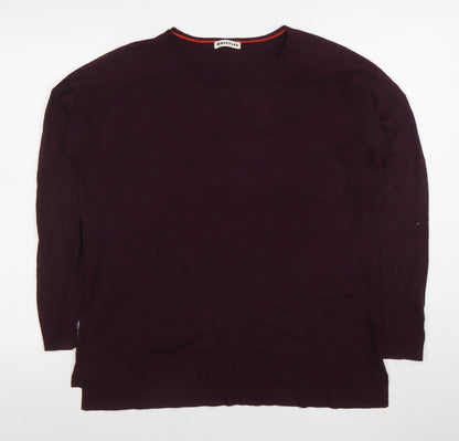 Womens UK Size M Whistles Purple Pullover Jumper