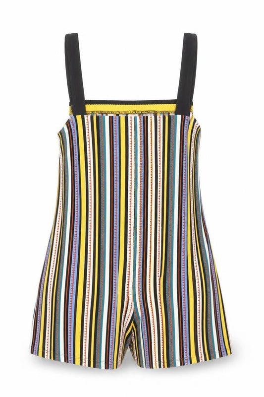 Womens UK Size M Zara One-Piece Multicoloured Playsuit