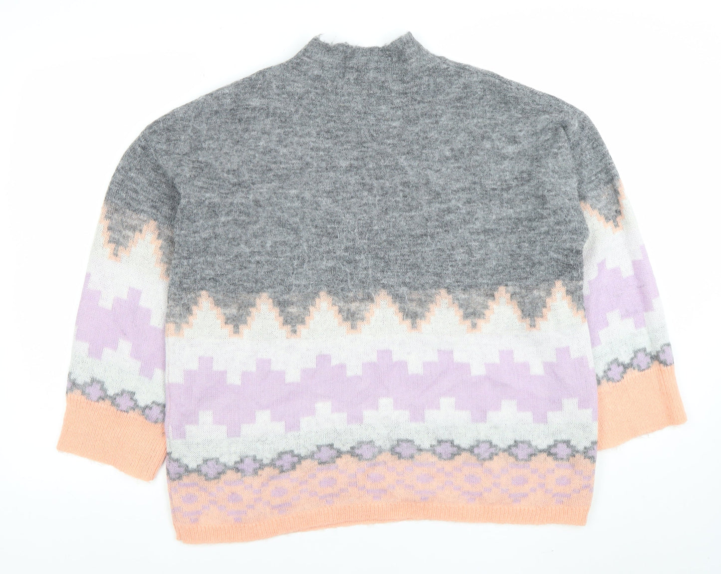 Womens UK Size M Monsoon Grey Pullover Jumper