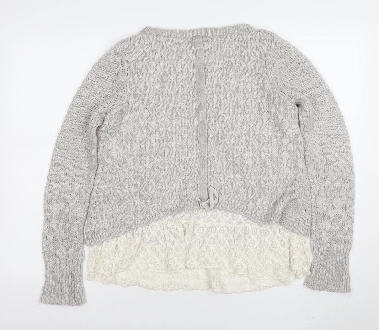 Womens UK Size 14 Falmer Heritage Grey Pullover Jumper