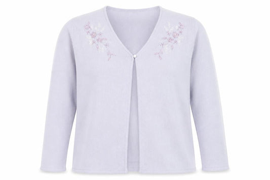 Womens UK Size L Honor Millburn at EWM Purple Cardigan Jumper