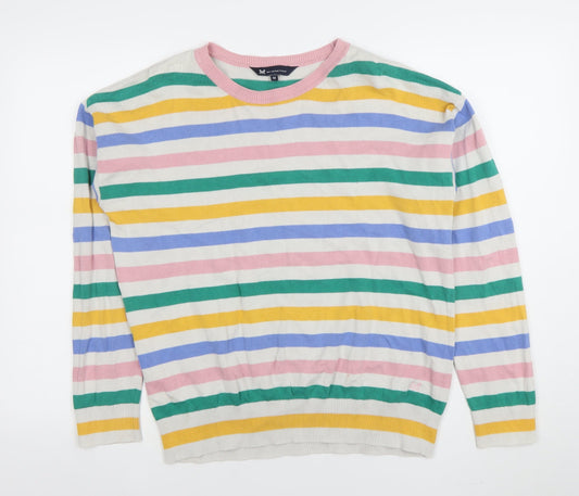 Womens UK Size 12 Crew Clothing Company Multicoloured Pullover Jumper