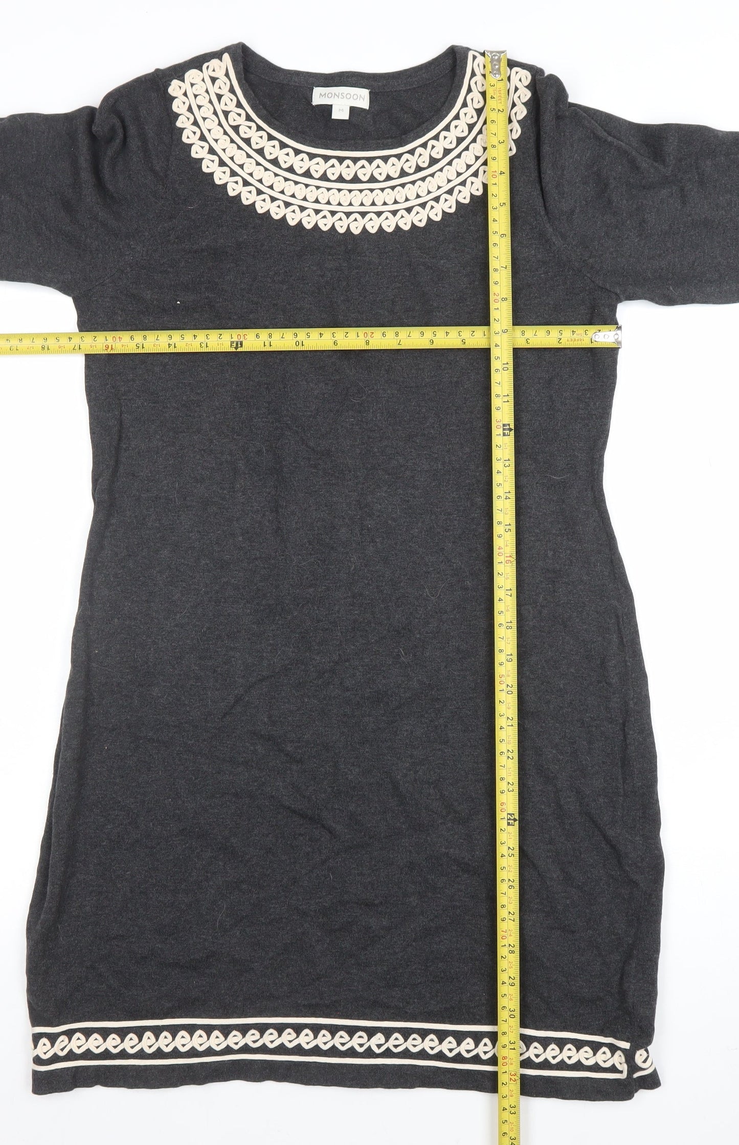 Womens UK Size M Monsoon Shift Dress