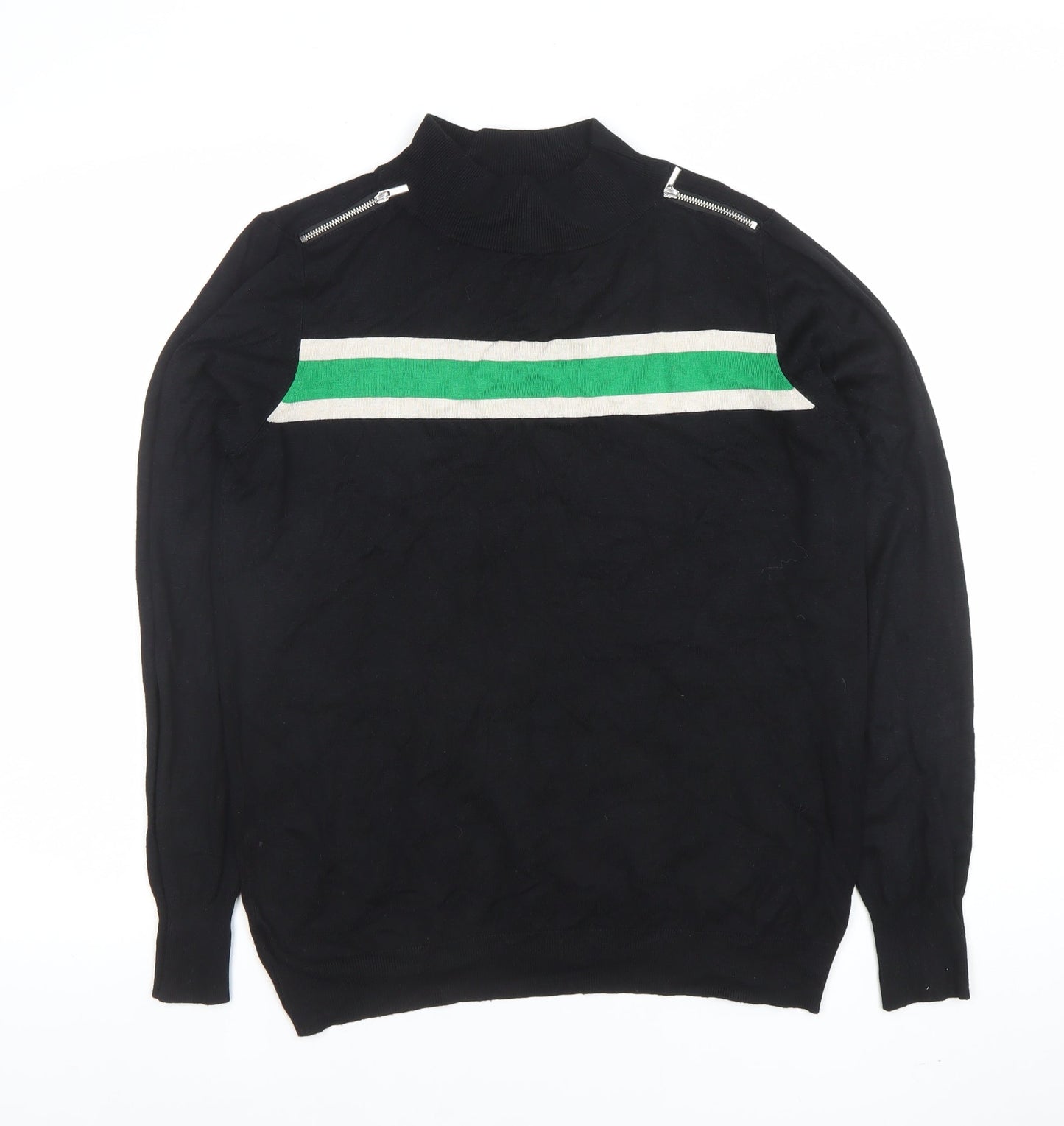 Womens UK Size 14 Wallis Black Pullover Jumper