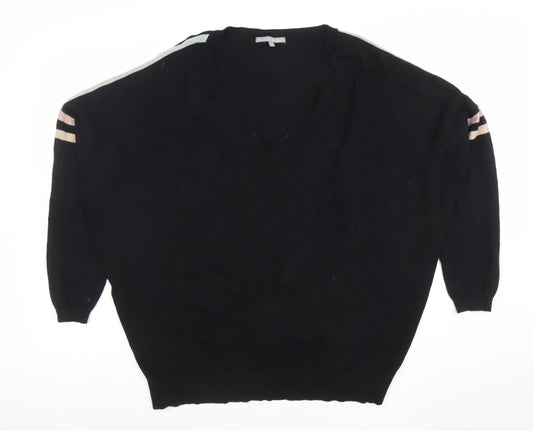 Womens UK Size 12 Oliver Bonas Black Pullover Jumper