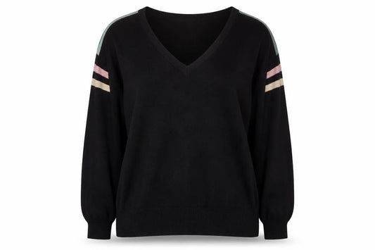 Womens UK Size 12 Oliver Bonas Black Pullover Jumper
