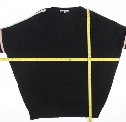 Womens UK Size 12 Oliver Bonas Black Pullover Jumper