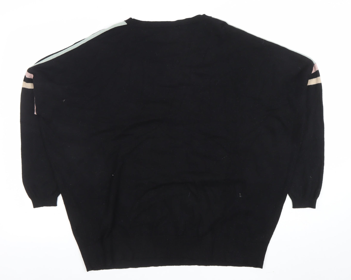 Womens UK Size 12 Oliver Bonas Black Pullover Jumper