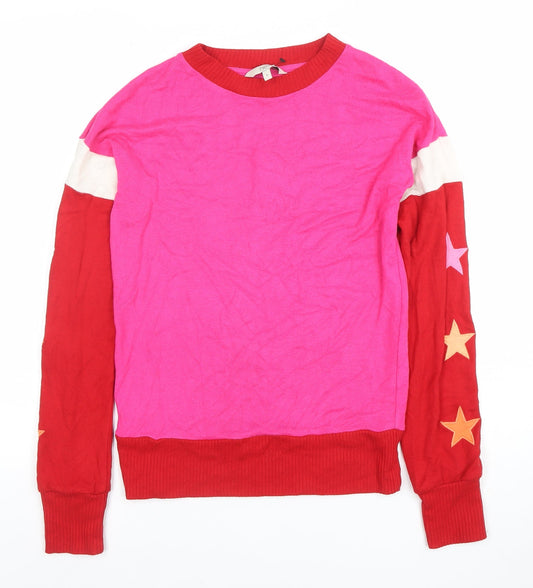 Womens UK Size 6 NEXT Pink Pullover Jumper