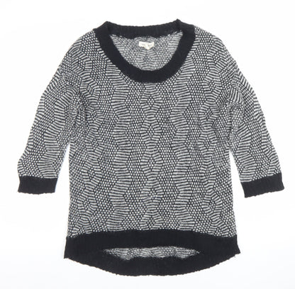 Womens UK Size S Silence + Noise Black Pullover Jumper