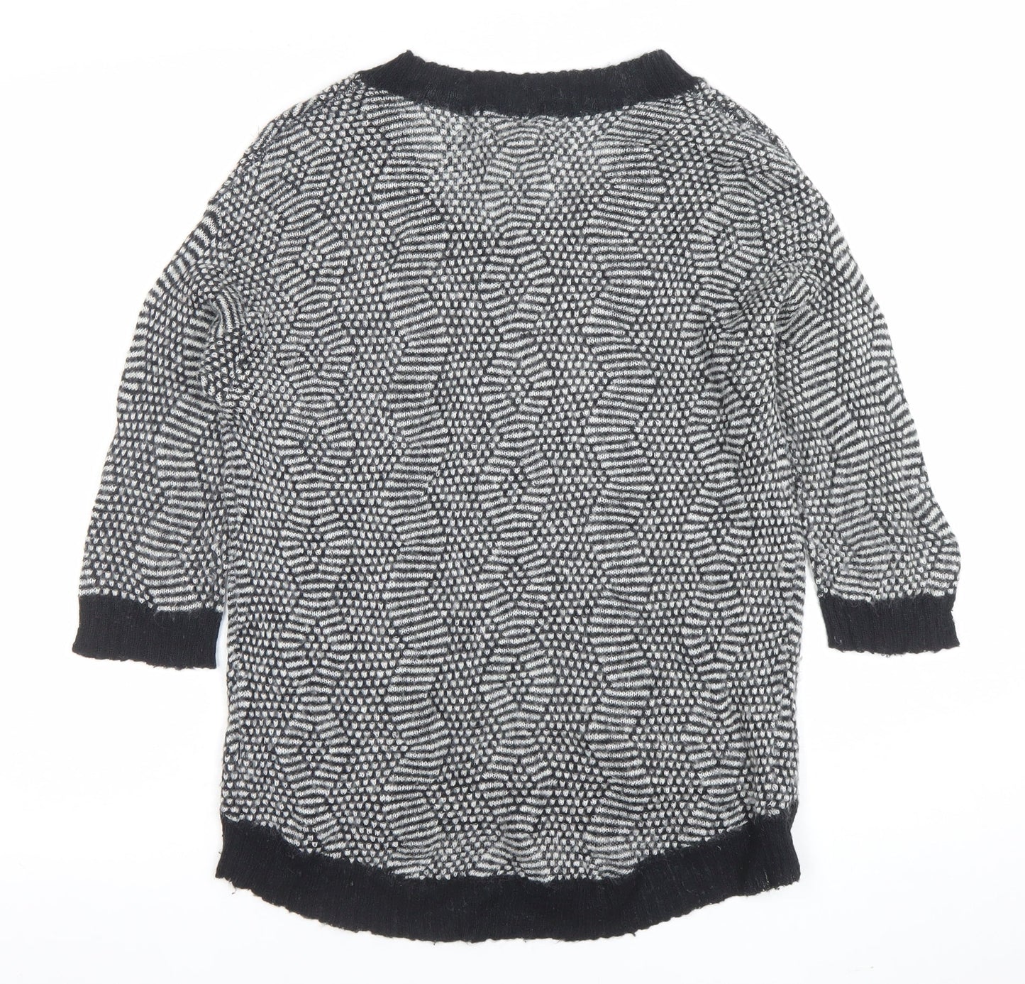 Womens UK Size S Silence + Noise Black Pullover Jumper