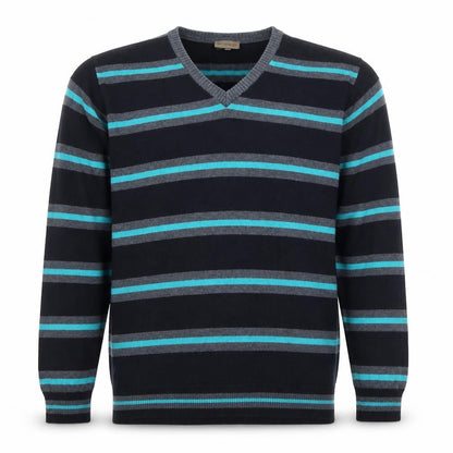 Mens UK Size XL Remus Uomo Blue Pullover Jumper