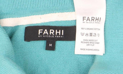 Mens UK Size M Farhi by Nicole Farhi Cotton Polo Shirt