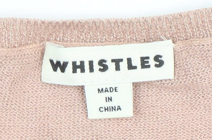Womens UK Size S Whistles Beige Pullover Jumper