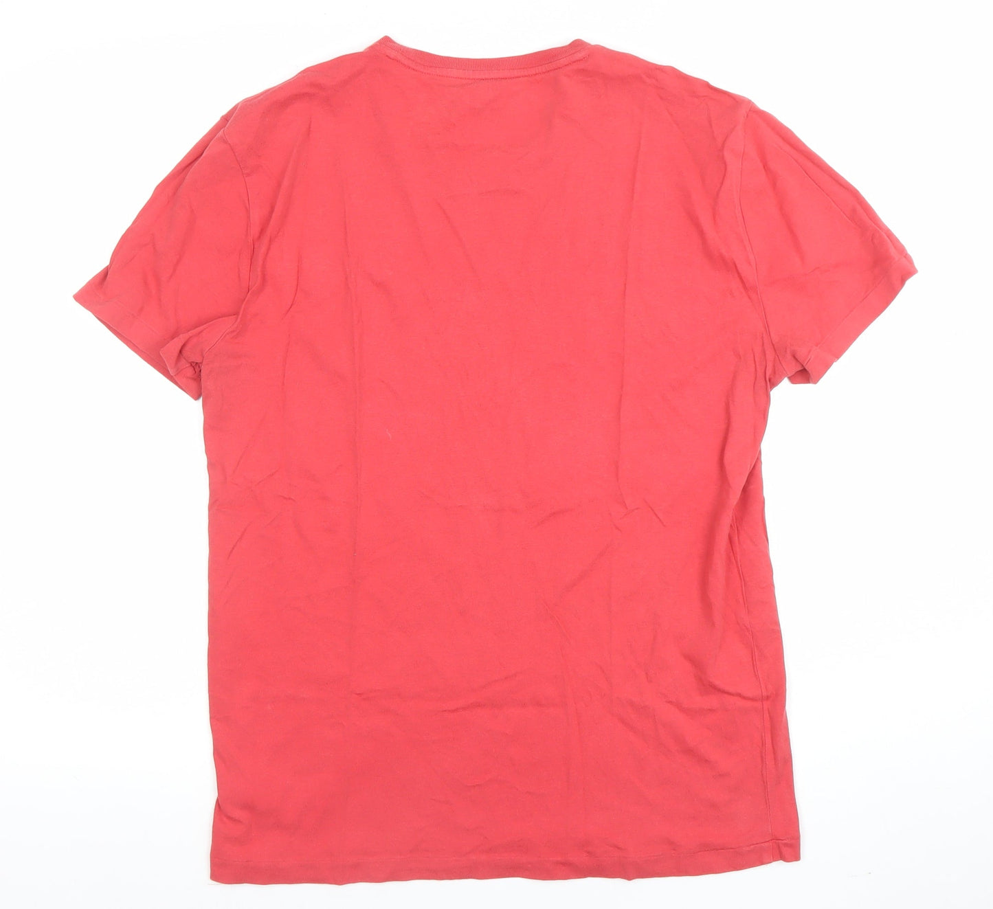 Mens UK Size M Ralph Lauren Red  T-Shirt
