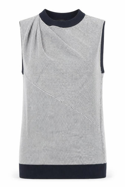 Womens UK Size S Joseph Black Basic Tank