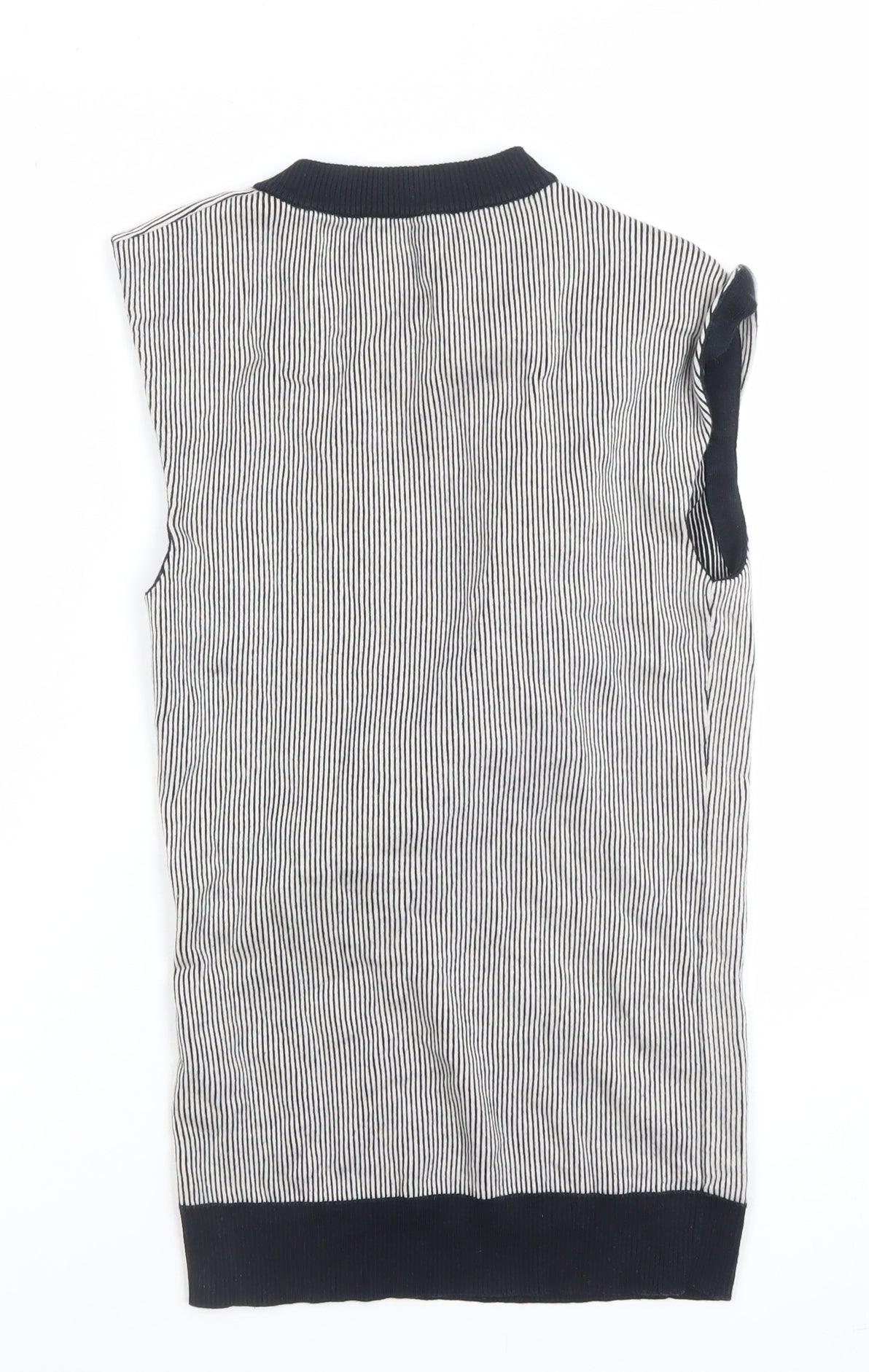 Womens UK Size S Joseph Black Basic Tank