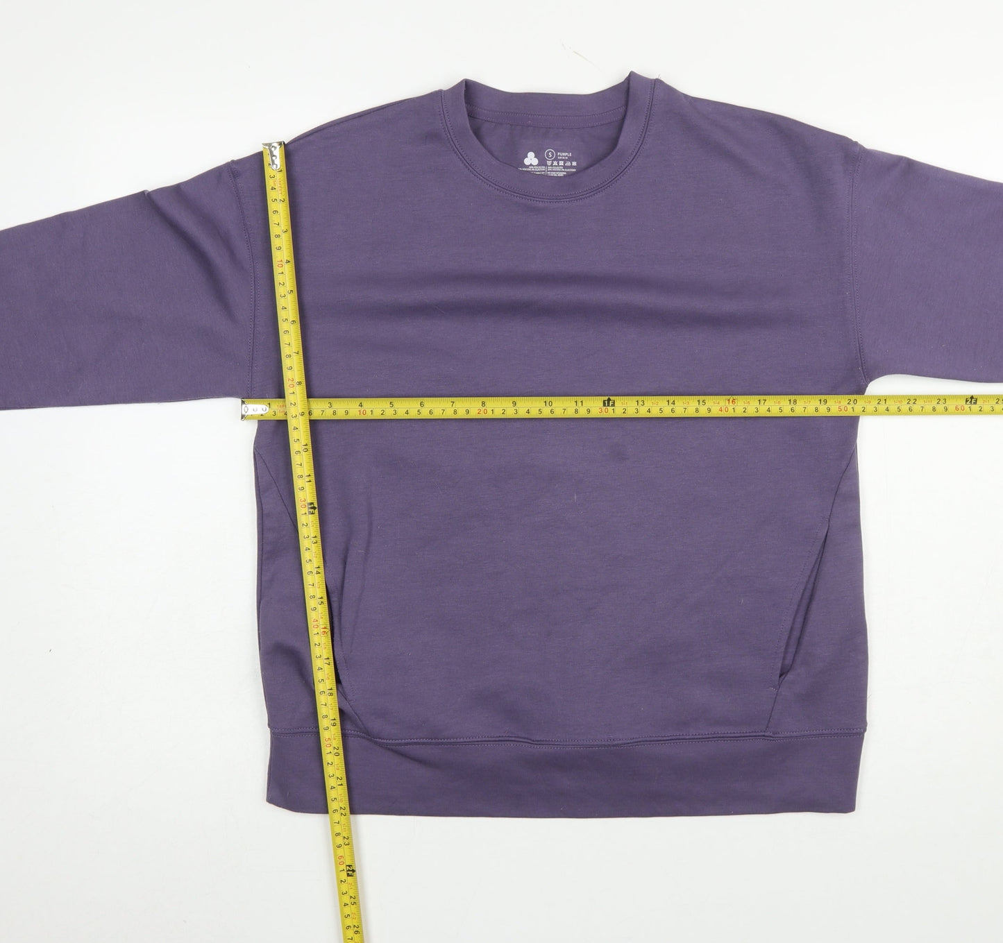 Womens UK Size S Dunnes Stores Purple Pullover Sweatshirt