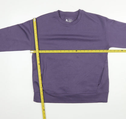 Womens UK Size S Dunnes Stores Purple Pullover Sweatshirt