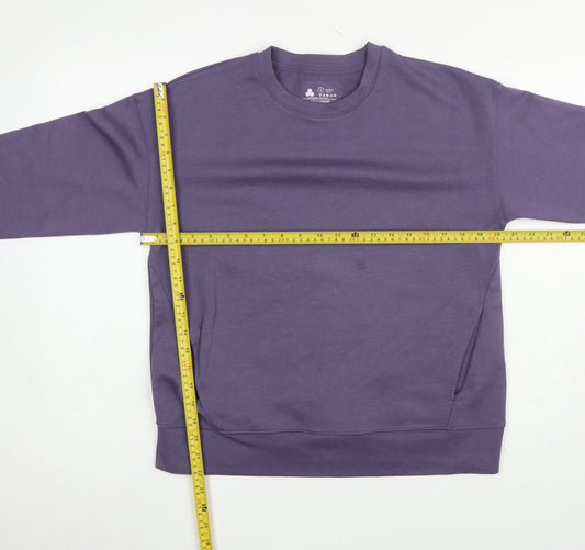 Womens UK Size S Dunnes Stores Purple Pullover Sweatshirt