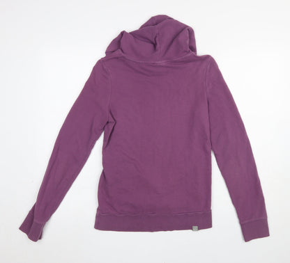 Womens UK Size XS Bench Purple Pullover Hoodie