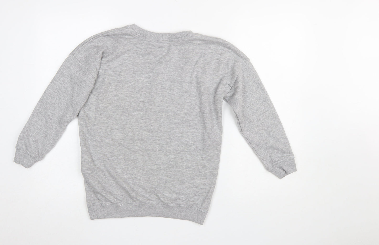 Womens UK Size 8 New Look Grey Pullover Sweatshirt