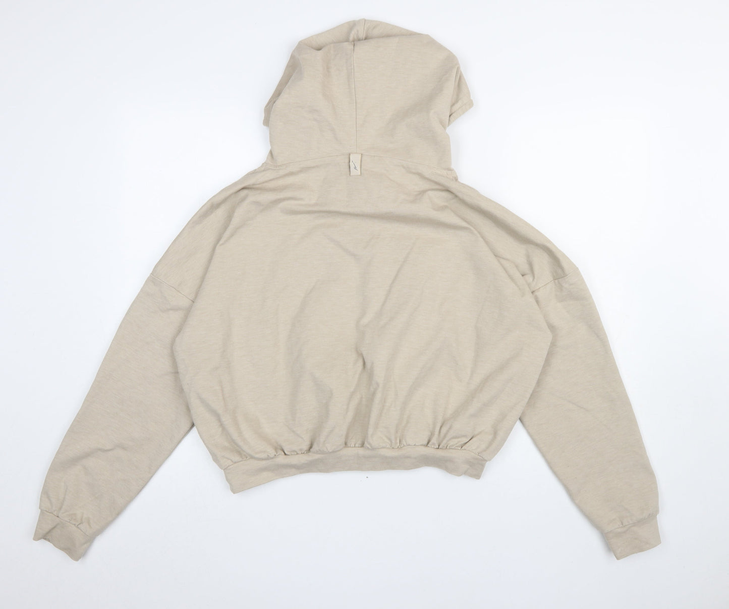 Womens UK Size 8 Prévu Beige Pullover Hoodie