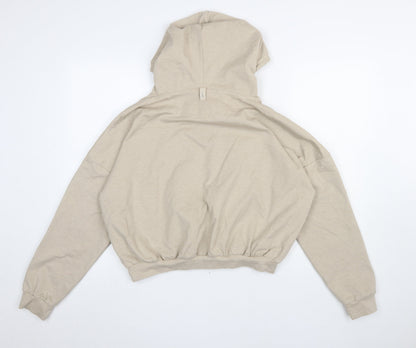Womens UK Size 8 Prévu Beige Pullover Hoodie