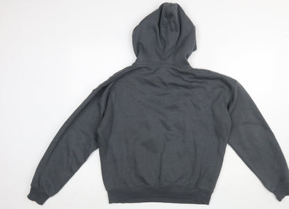 Womens UK Size XS PRETTYLITTLETHING Grey Pullover Hoodie