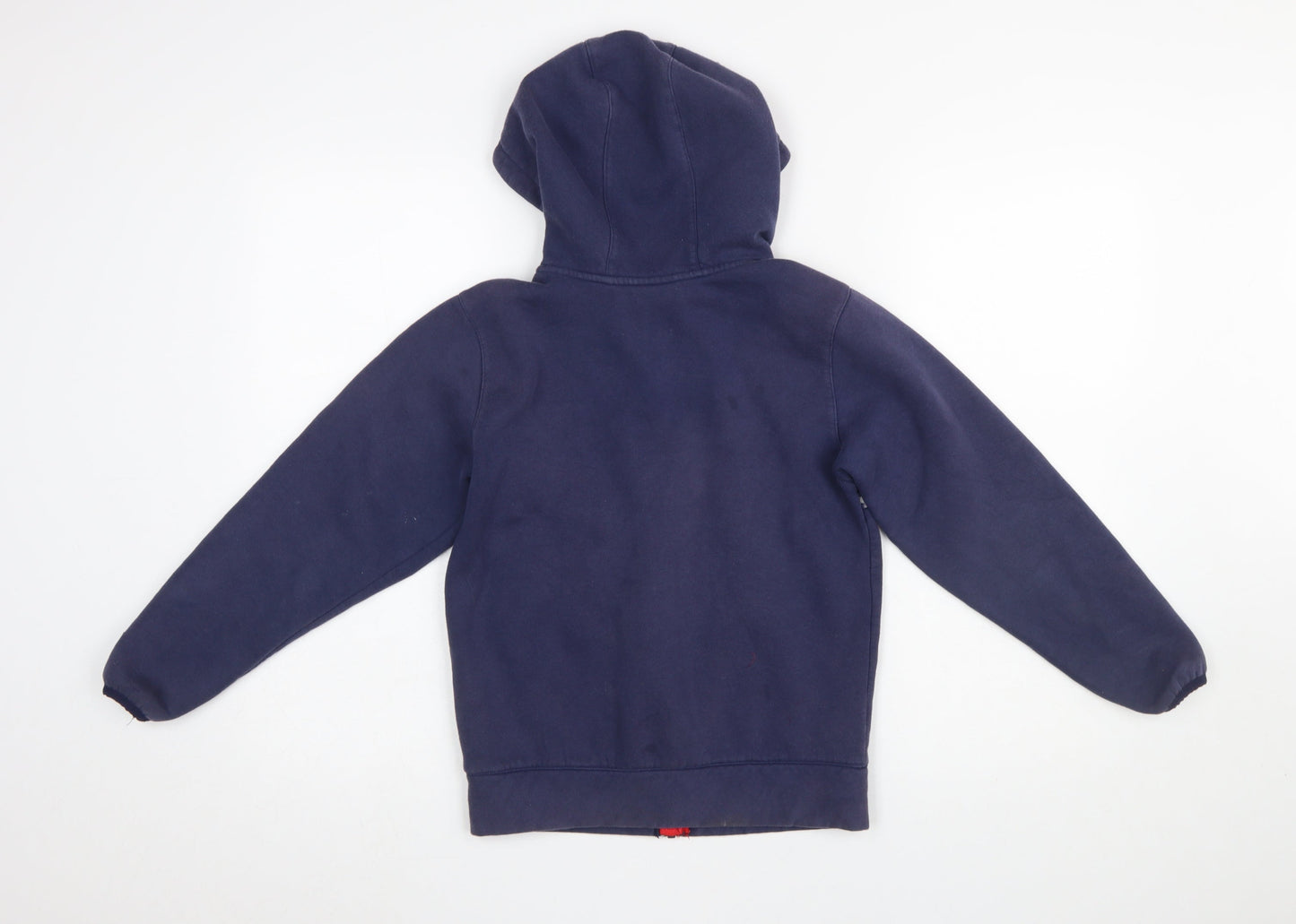 Boys UK Size 10 Years Canterbury Blue Full Zip Hoodie