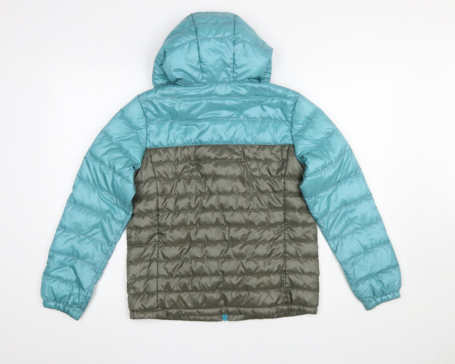 Boys UK Size 11-12 Years Uniqlo Multicoloured Puffer Jacket