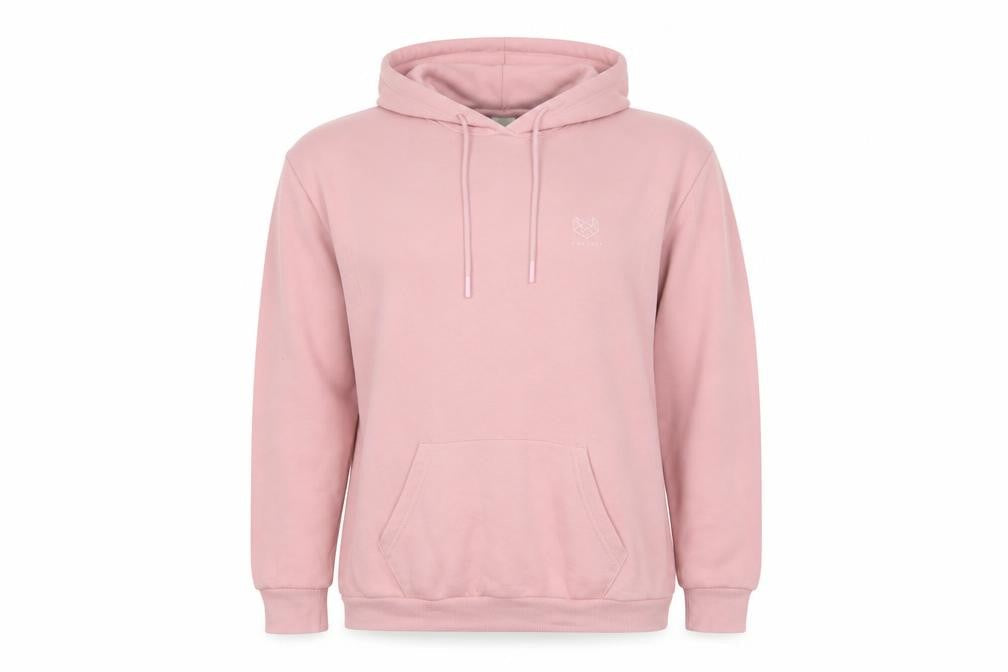 Womens UK Size 8 Pink Soda Sport Pink Pullover Hoodie