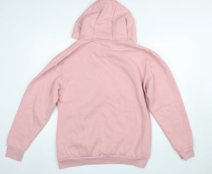 Womens UK Size 8 Pink Soda Sport Pink Pullover Hoodie
