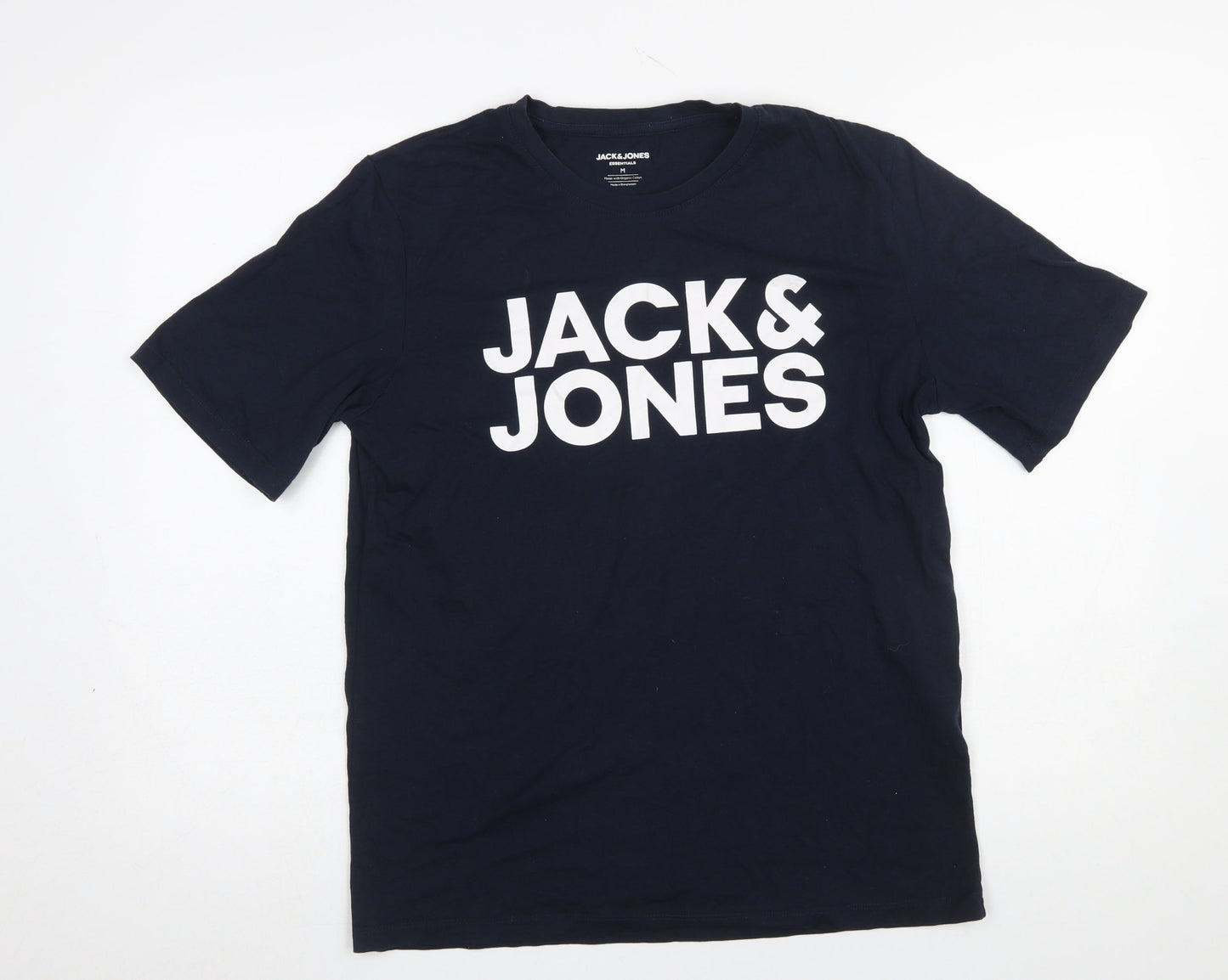 Mens UK Size M JACK & JONES Blue  T-Shirt