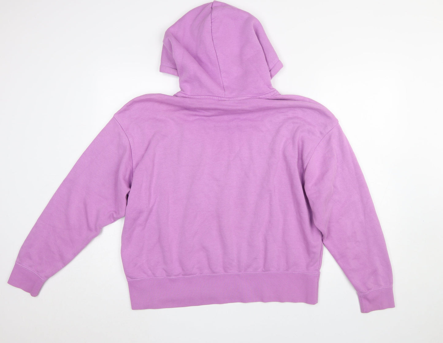 Womens UK Size M Nike Purple Pullover Hoodie