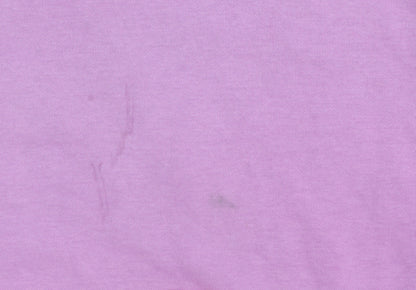 Womens UK Size M Nike Purple Pullover Hoodie