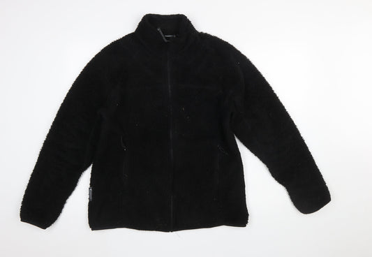Womens UK Size 14 Mountainlife Black Basic Jacket