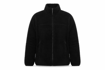 Mountain Life Women's Black Fleece Zip Jacket Size 14