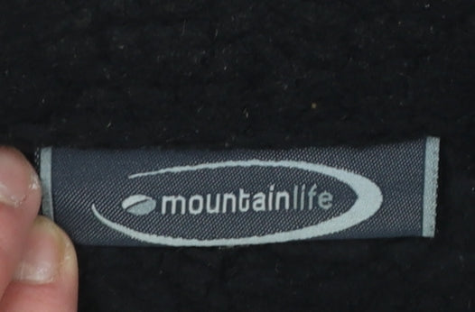 Womens UK Size 14 Mountainlife Black Basic Jacket
