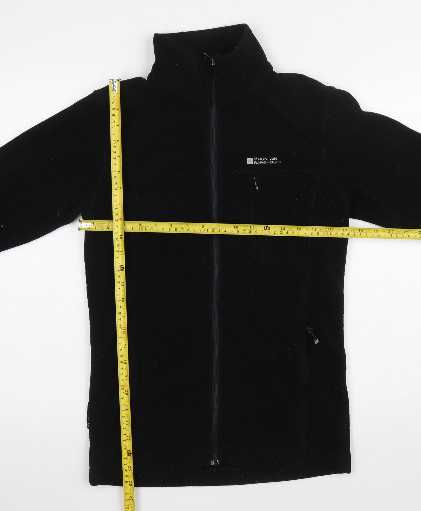 Mens UK Size XS Mountain Warehouse Black Basic Jacket