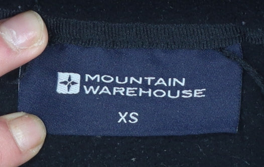 Mens UK Size XS Mountain Warehouse Black Basic Jacket