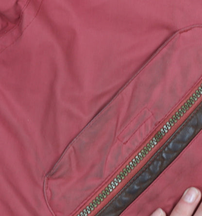 Mens UK Size 42 Bush Sportswear Red Parka Coat