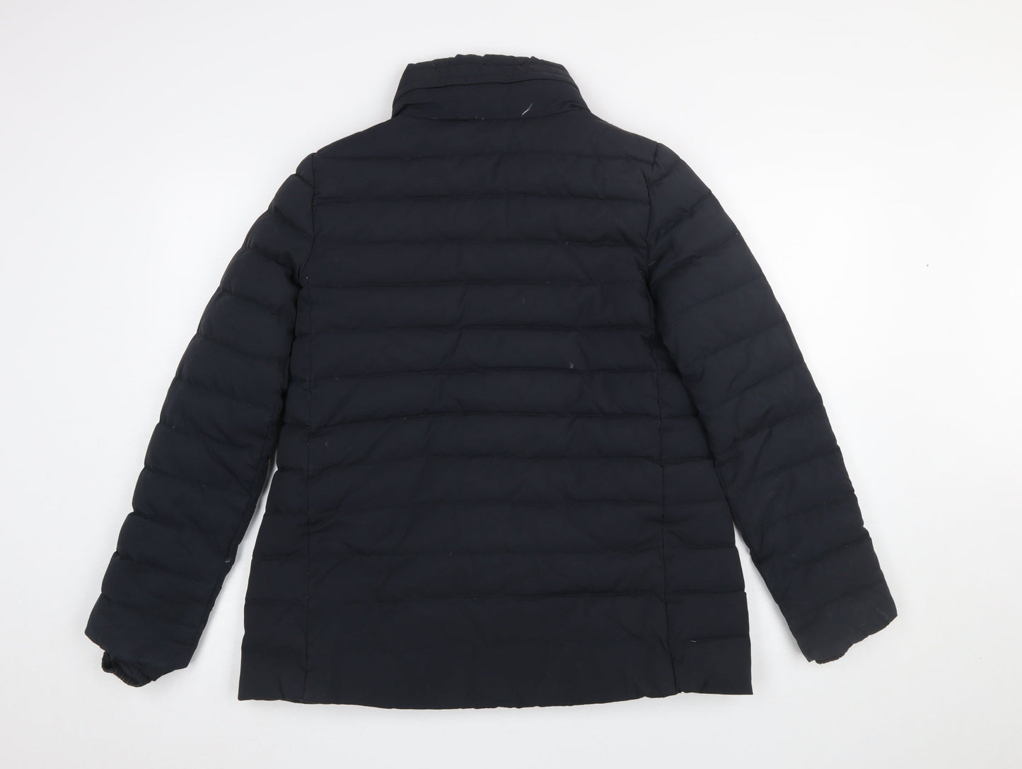 Womens UK Size 10 Zara Black Puffer Jacket